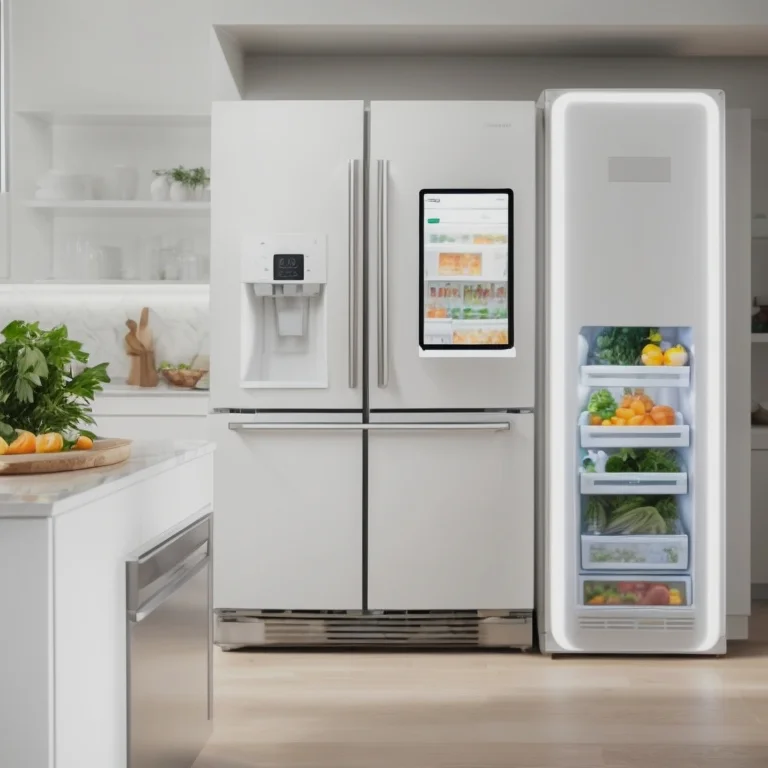 Tableau de bord d’un réfrigérateur intelligent
